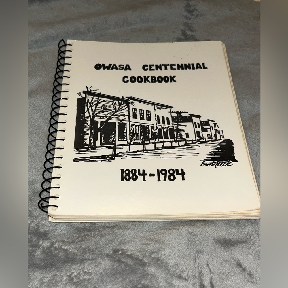 📚BOOK SALE 5 for $20📚 Owasa Centennial Cookbook 1884-1984, Spiral Bound